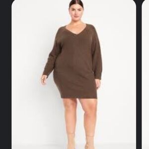 NWOT Old navy mini sweater dress 2x
